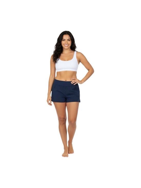 Beach House Other - Beach House Women’s Size 14 Navy Blue Swim Shorts With Pockets — NWT